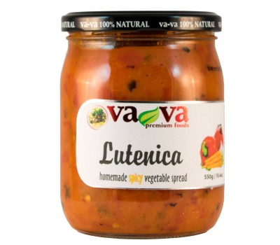 Lutenica Homemade Style Roasted Vegetable Spread VaVa 550g/19.4oz