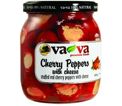 Red Cherry Peppers with Cheese VaVa 540g / 19oz