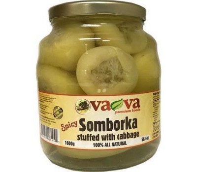 Люти чушлета Somborka пълнени със сирене VaVa 1600г / 56.4oz
