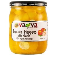 Доматени пиперки пълнени със сирене VaVa 540г / 19oz