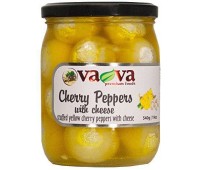 Yellow Cherry Peppers Stuffed with Cheese VaVa 540g / 19oz