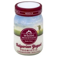 Whole Milk Bulgarian Yogurt Probiotic White Mountain 0.47l / 16oz