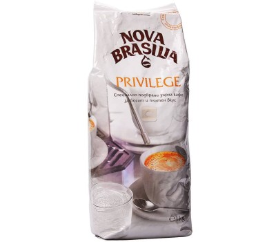 Nova Brasilia Privilege Whole Bean Coffee 1kg / 35.27 Oz
