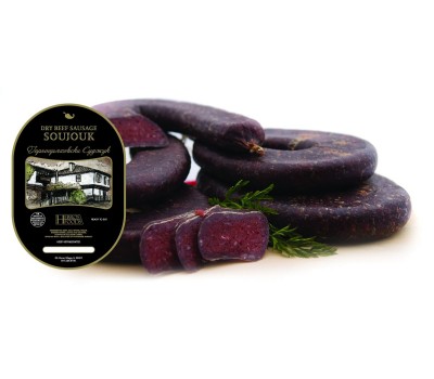 Sudjuk Gornooryahovski Dry Beef Sausage Hebros Foods 0.65-0.75 lb
