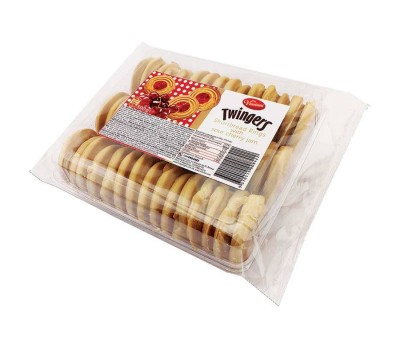 Бисквити Twingers с череши Vincinni 500г / 17.6oz