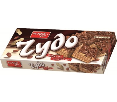 Wafer cake Chudo with Peanuts and Chocolate Coating 280 g