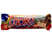 Wafer Spoko Chocolate and Peanuts 35g
