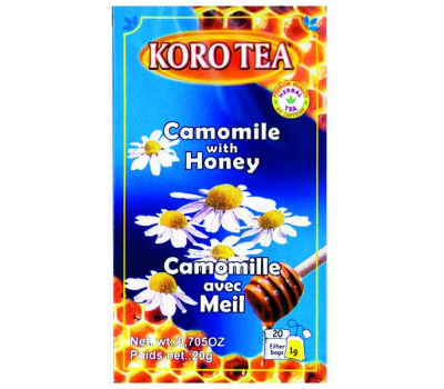Camomile with Honey Tea KoRo 20g / 20 tea bags