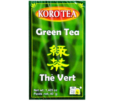 Зелен чай KoRo 40g / 20 пакетчета