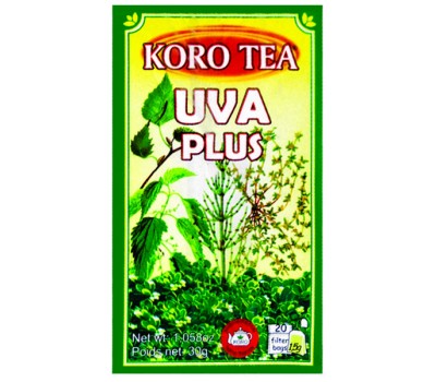 Билков чай Uva Plus KoRo 30g / 20 пакетчета
