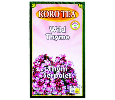Wild Thyme Tea KoRo 30g / 20 tea bags